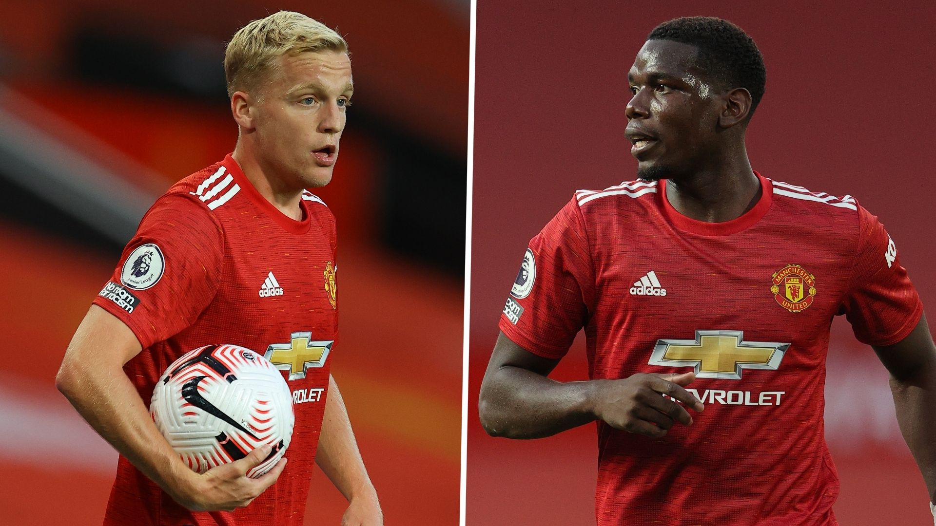 Donny van de Beek Paul Pogba
