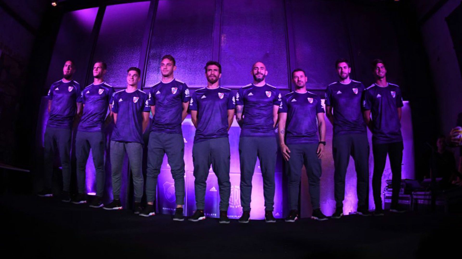 River Nueva Camiseta Alternativa Violeta 13092018