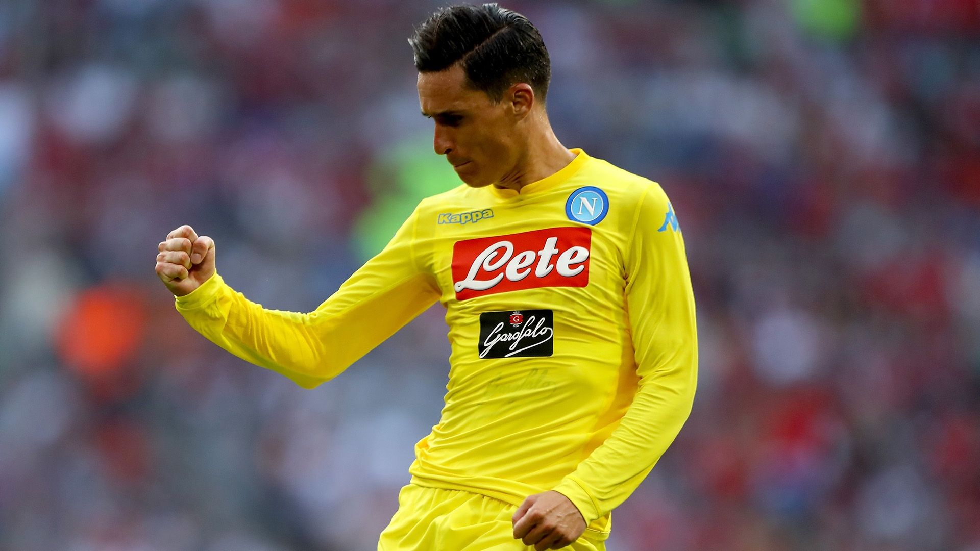 Josè Callejon Atletico Madrid Napoli Audi Cup