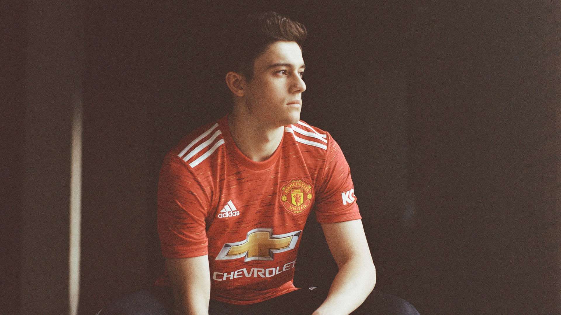 Daniel James Manchester United home kit 2020-21