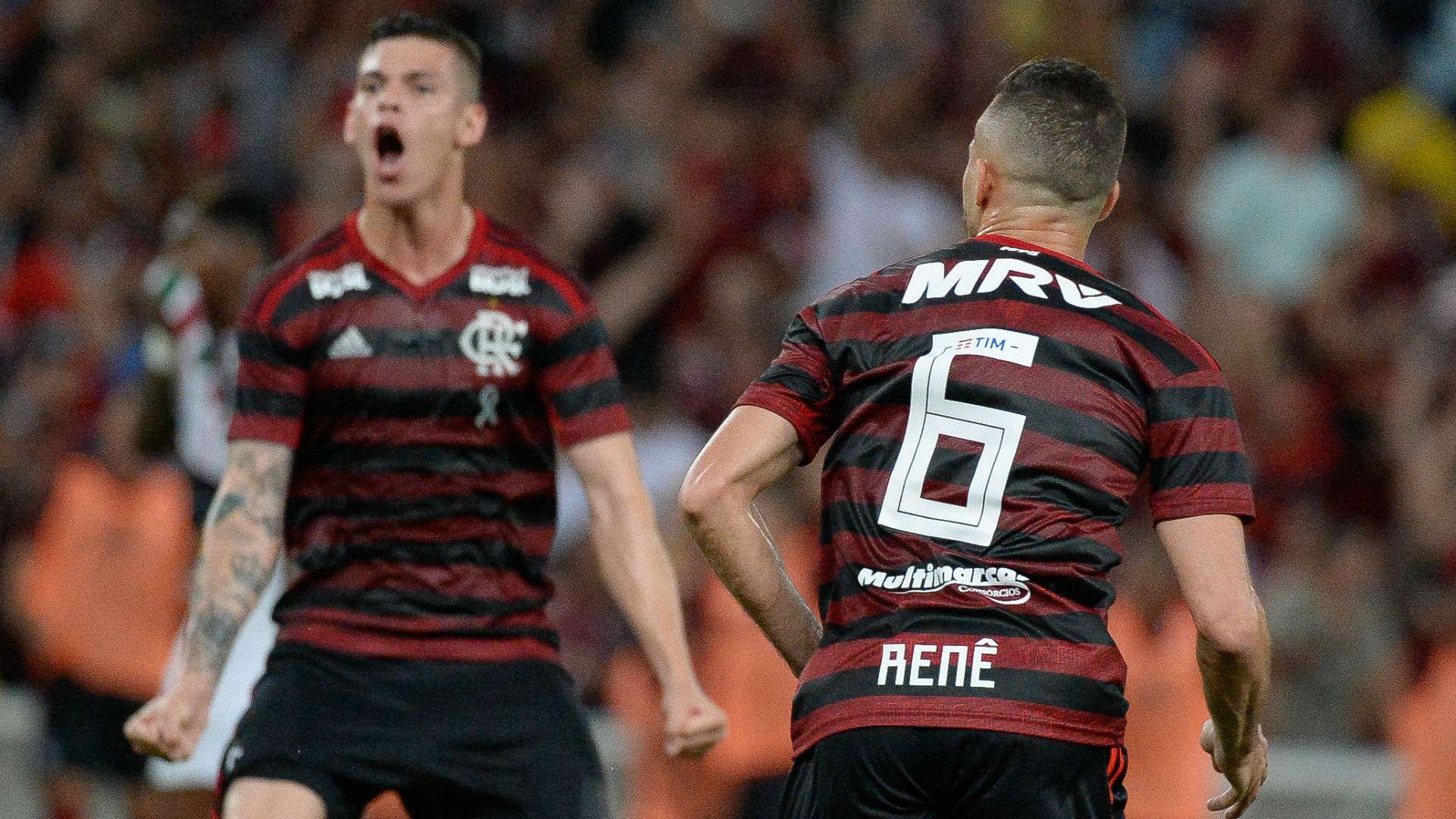 Uribe Renê Flamengo Fluminense Taça Rio semifinal 27 03 2019