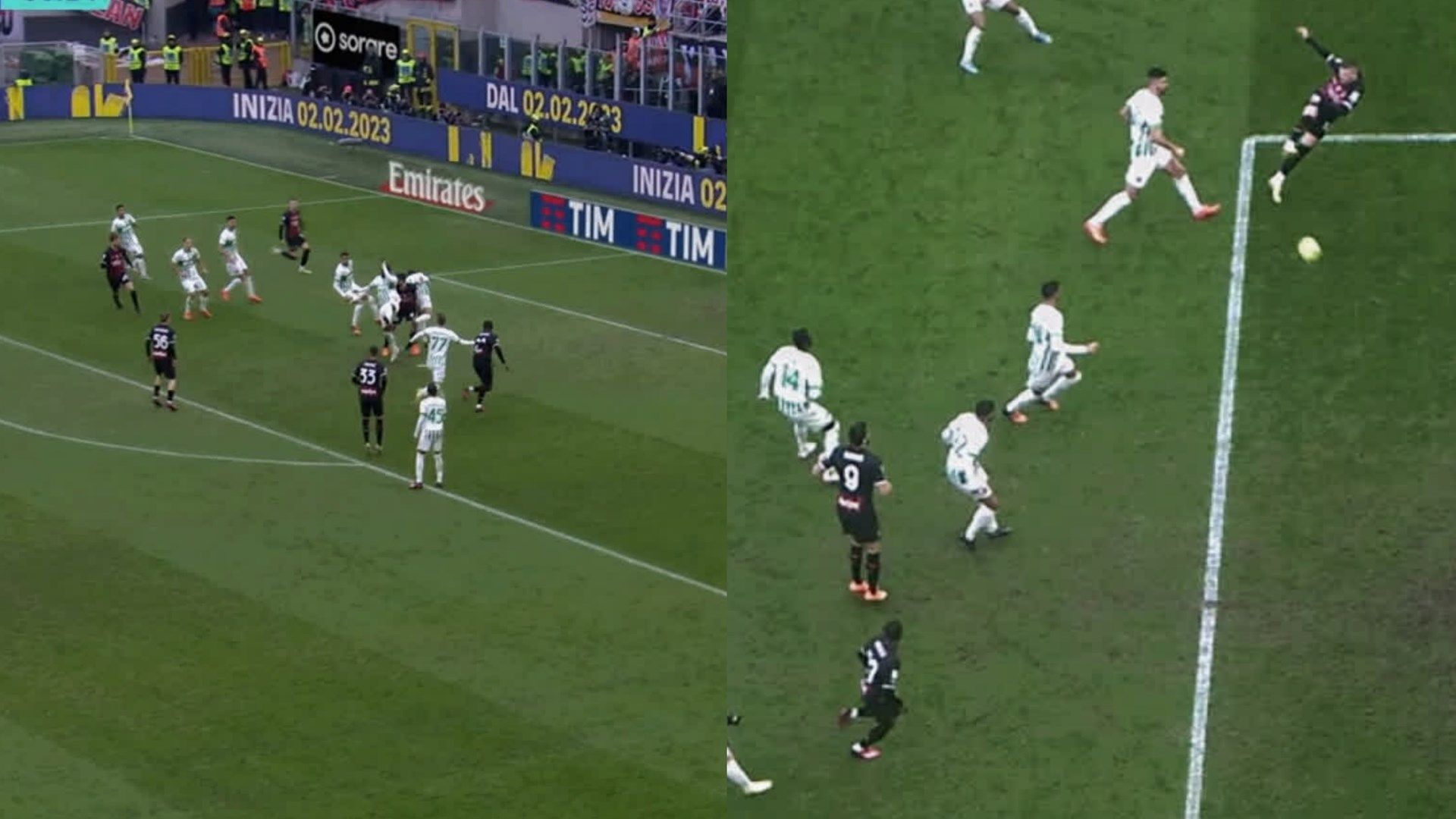 Milan Sassuolo Rebic