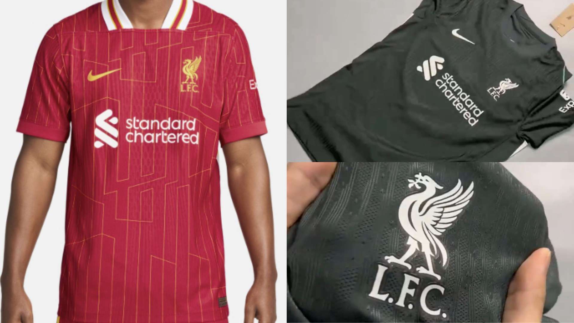 Liverpool 2024-25 kits leak