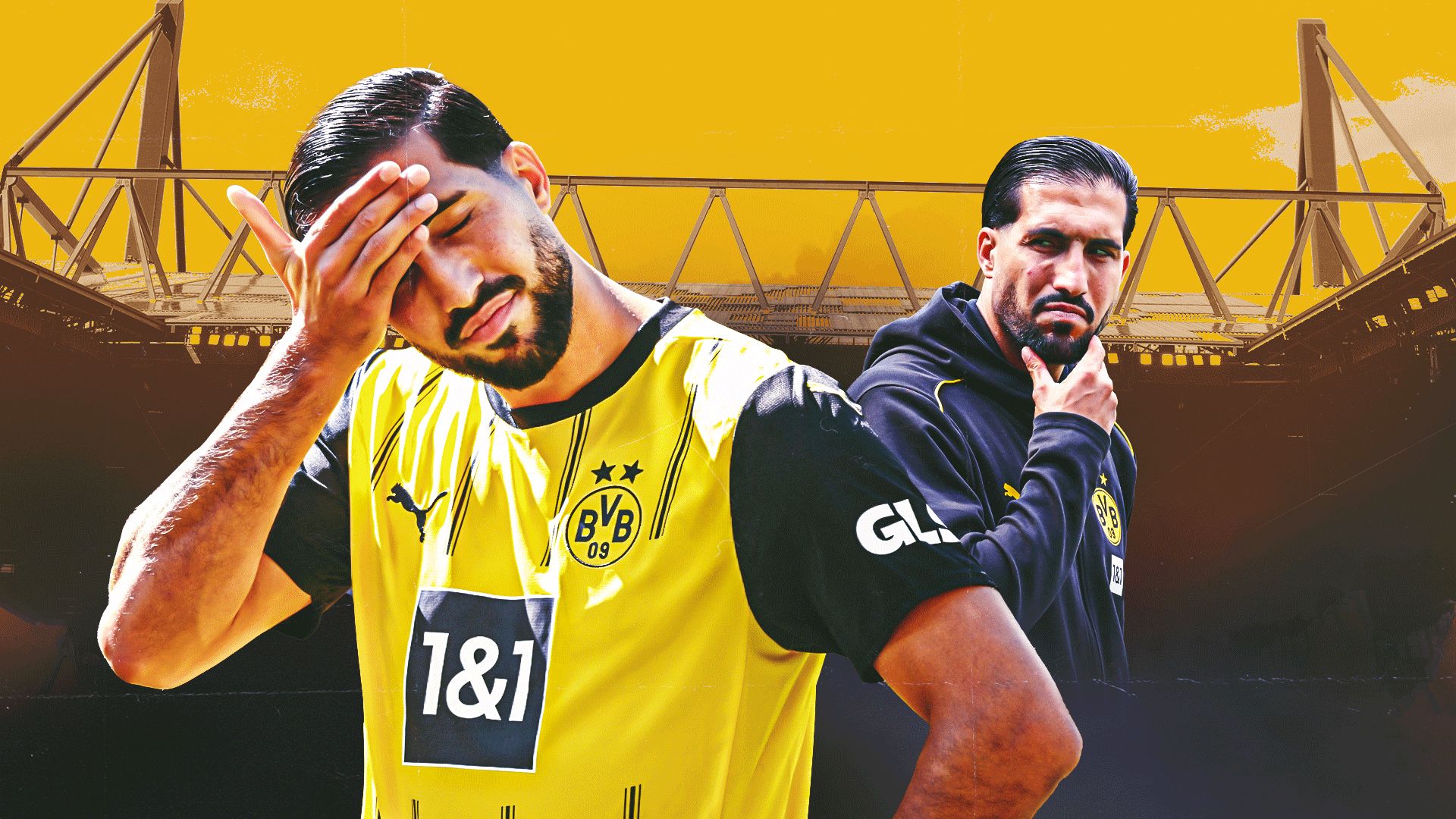 Emre Can. BVB, Borussia Dortmund, 2024