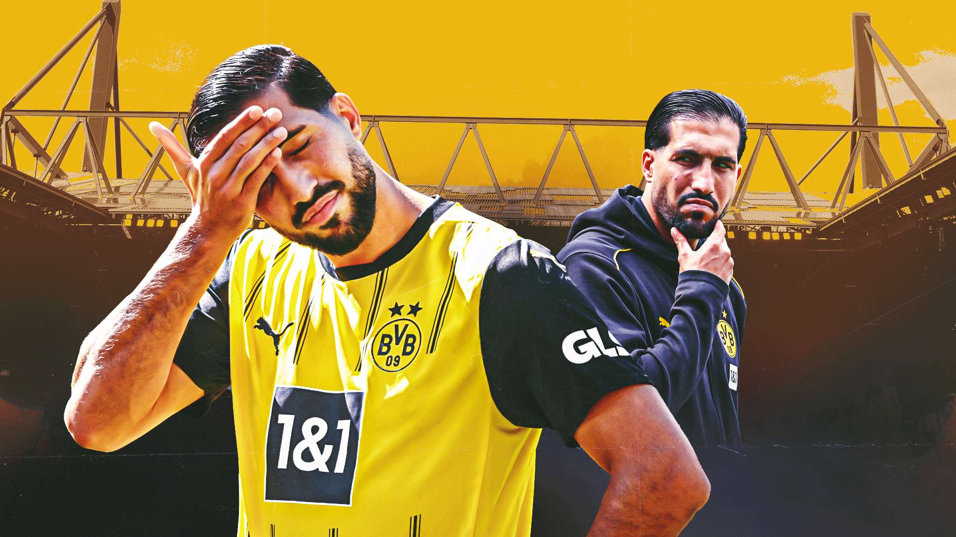 Emre Can. BVB, Borussia Dortmund, 2024
