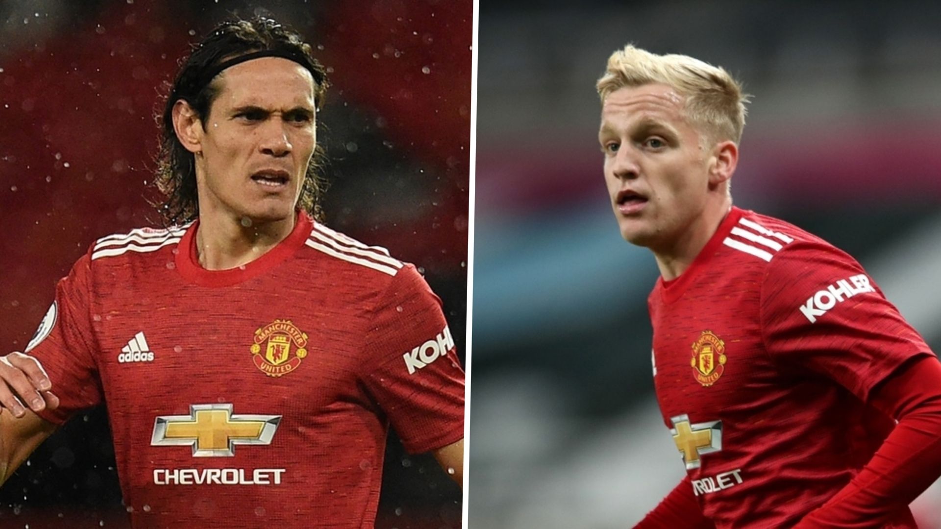 Donny van de Beek - Edinson Cavani