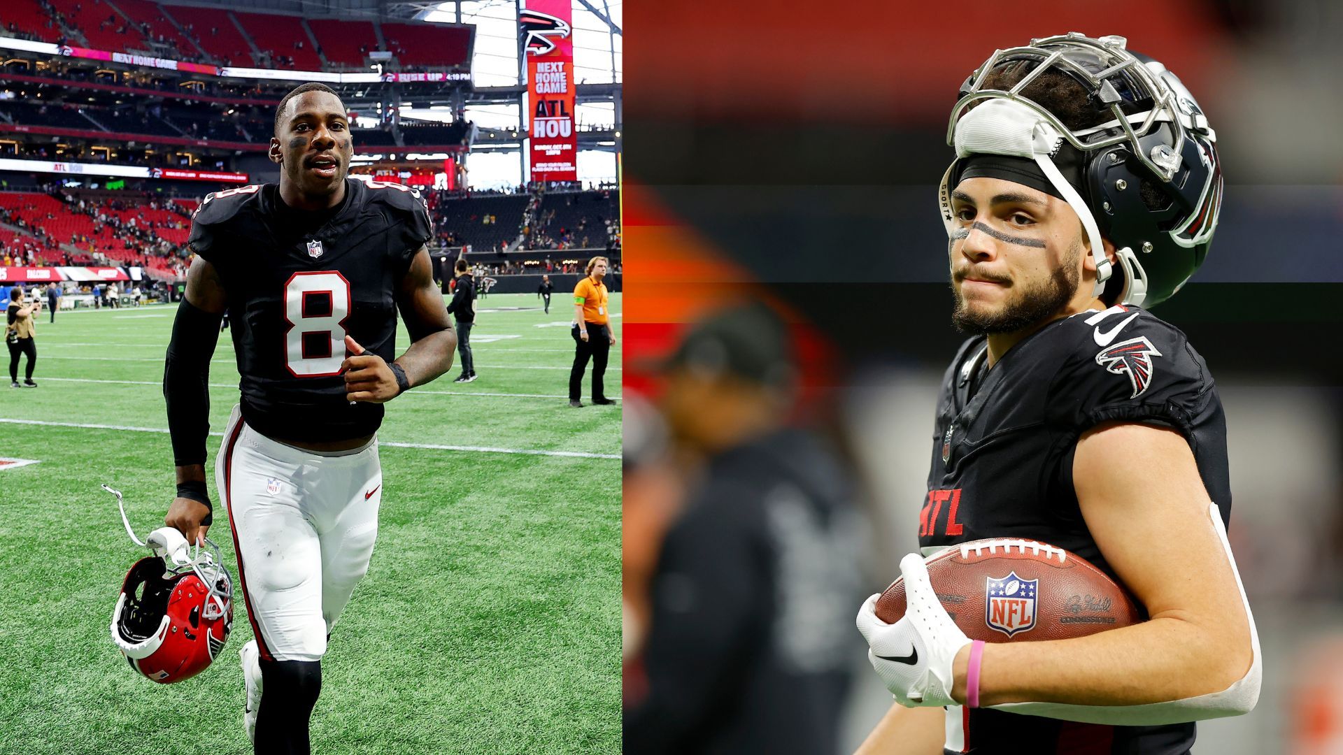 Kyle Pitts and Drake London Atlanta Falcons