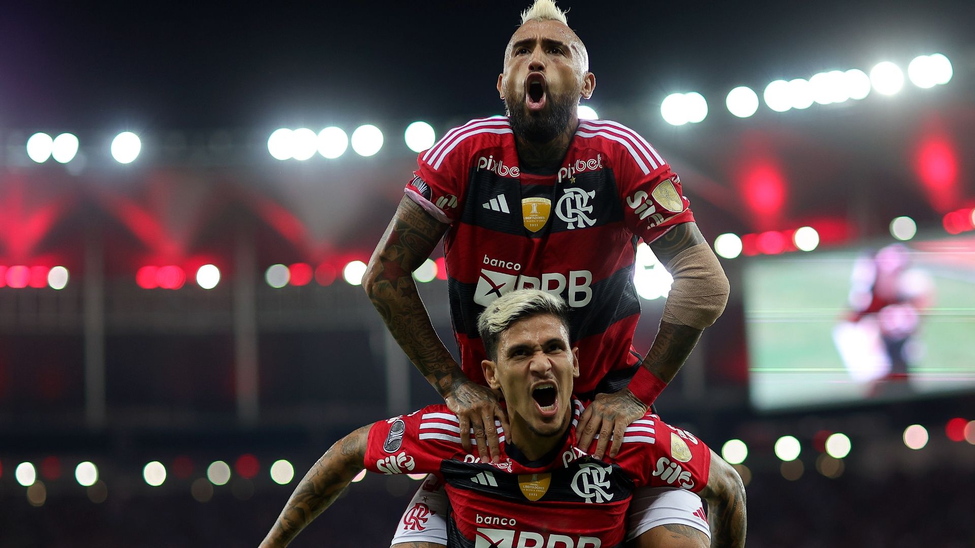Arturo Vidal Pedro Flamengo