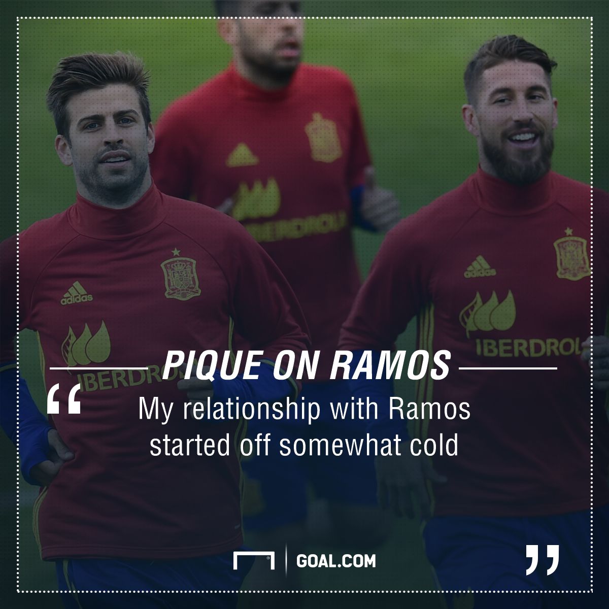 GFX Info Sergio Ramos Gerard Pique quotes