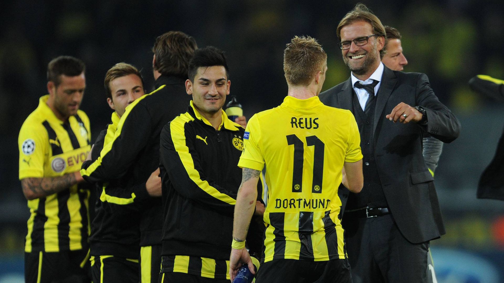 *GER ONLY* Marco Reus Jürgen Klopp Borussia Dortmund BVB