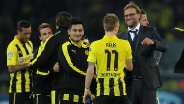 *GER ONLY* Marco Reus Jürgen Klopp Borussia Dortmund BVB