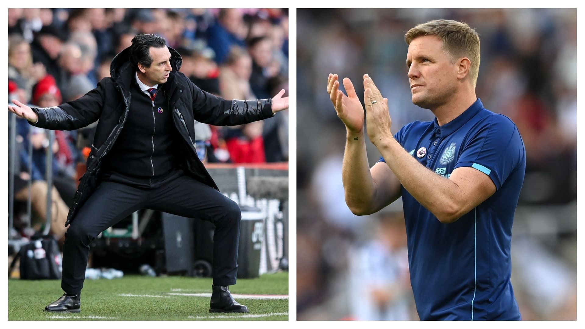 Eddie Howe Unai Emery