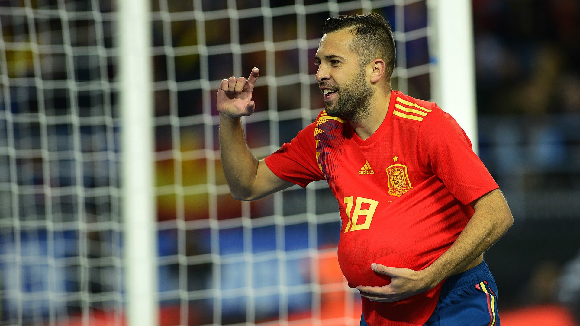 Jordi Alba Spain Costa Rica Friendly
