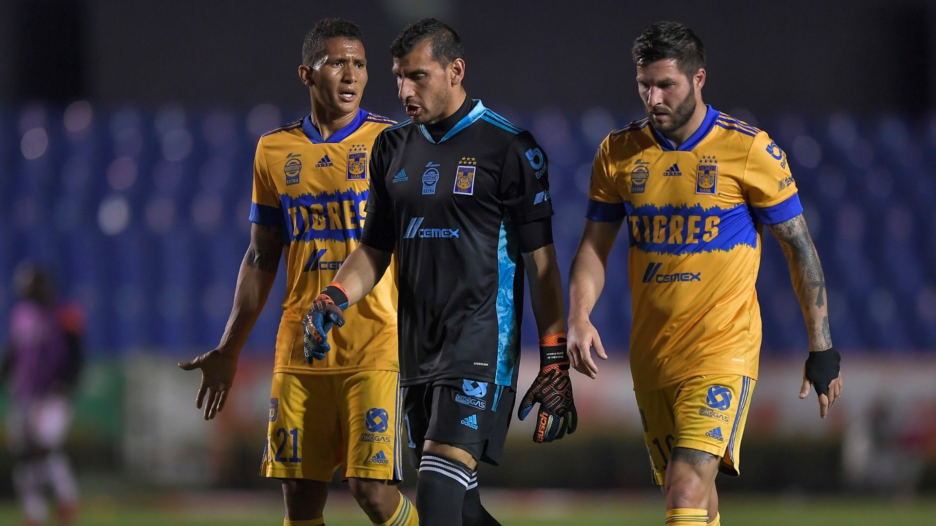 Tigres Francisco Meza André-Pierre Gignac Nahuel Guzmán