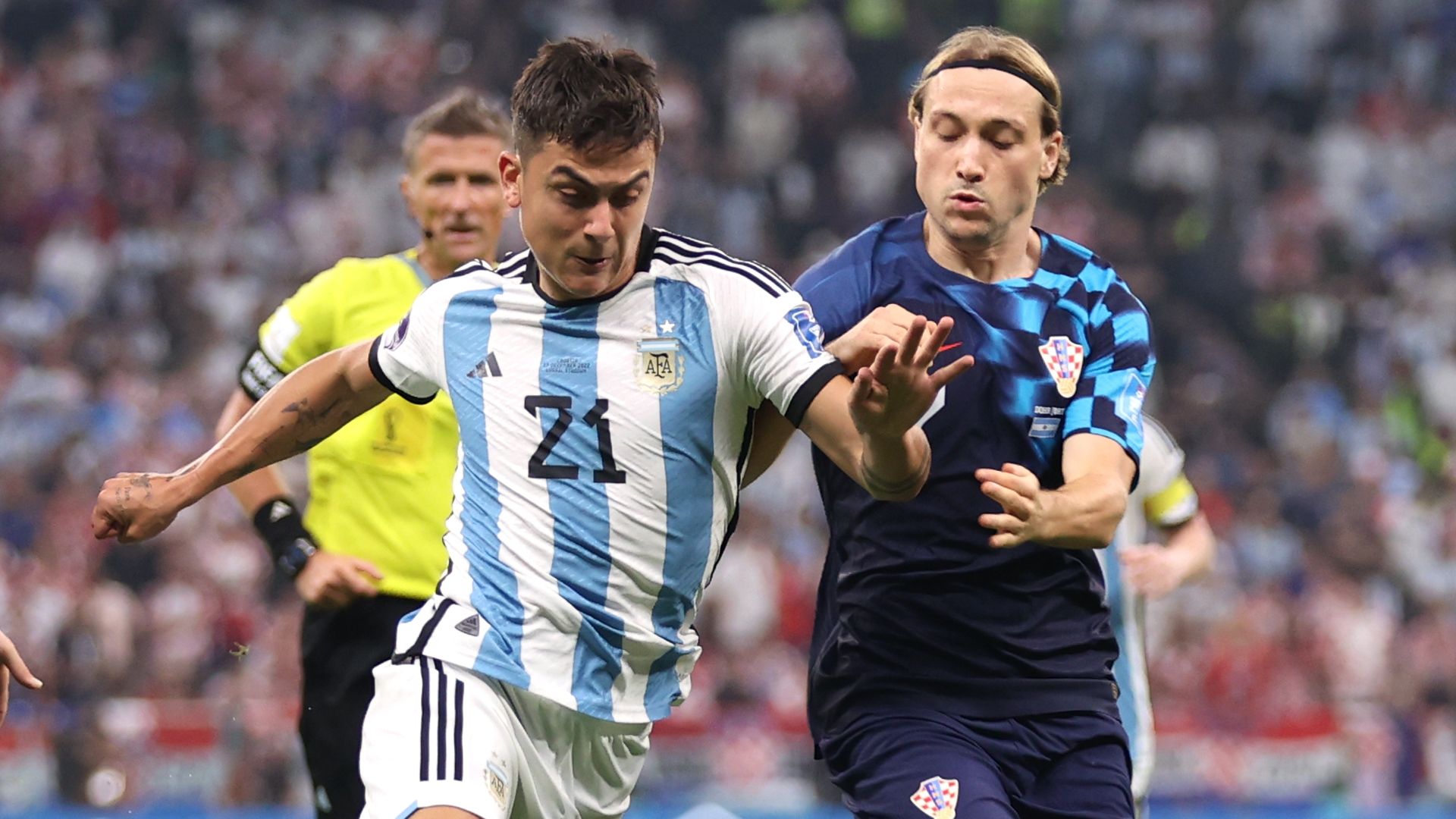 Dybala Argentina Croatia