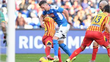 Milik Donati Napoli Lecce