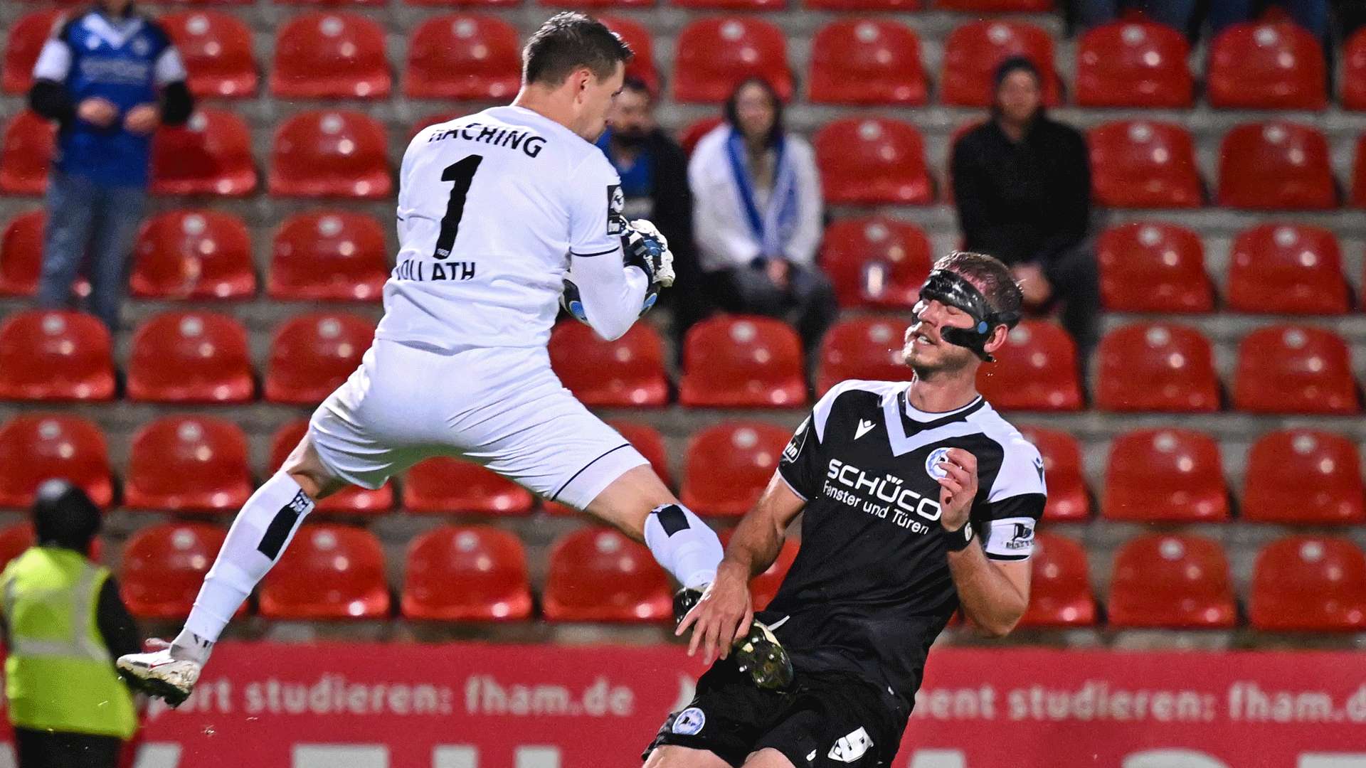 René Vollath, SpVgg Unterhaching, Fabian Klos, Arminia Bielefeld, 2023