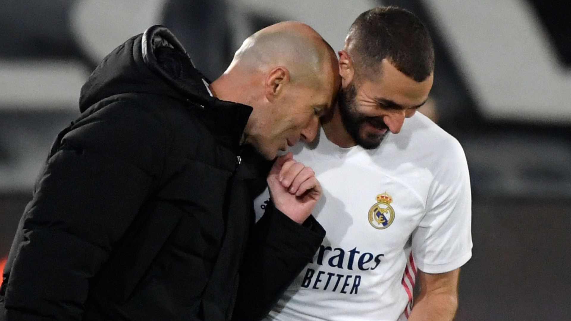 ZINEDINE ZIDANE KARIM BENZEMA REAL MADRID