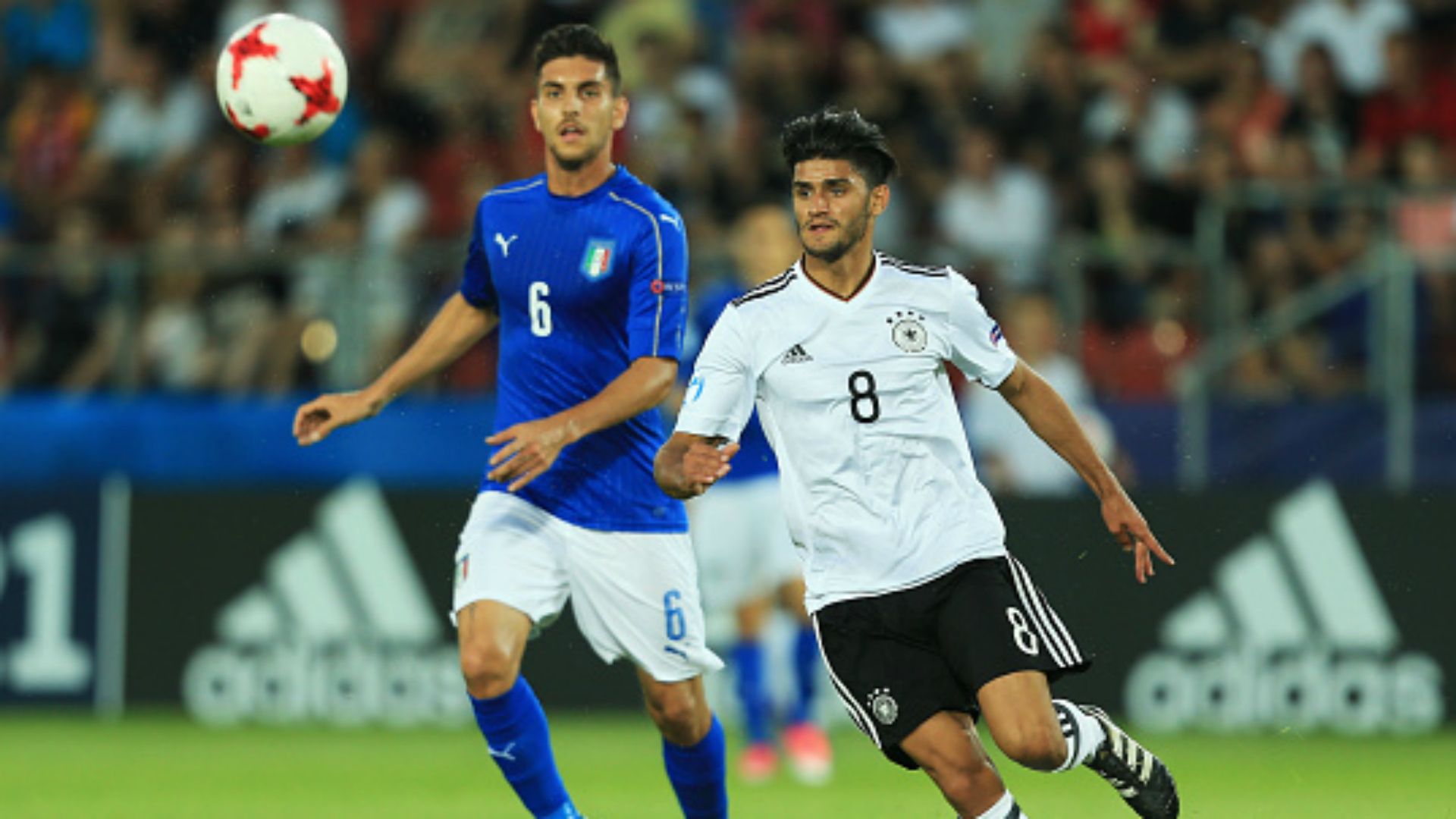 Lorenzo Pellegrini Mahmoud Dahoud Italy Germany U21 European