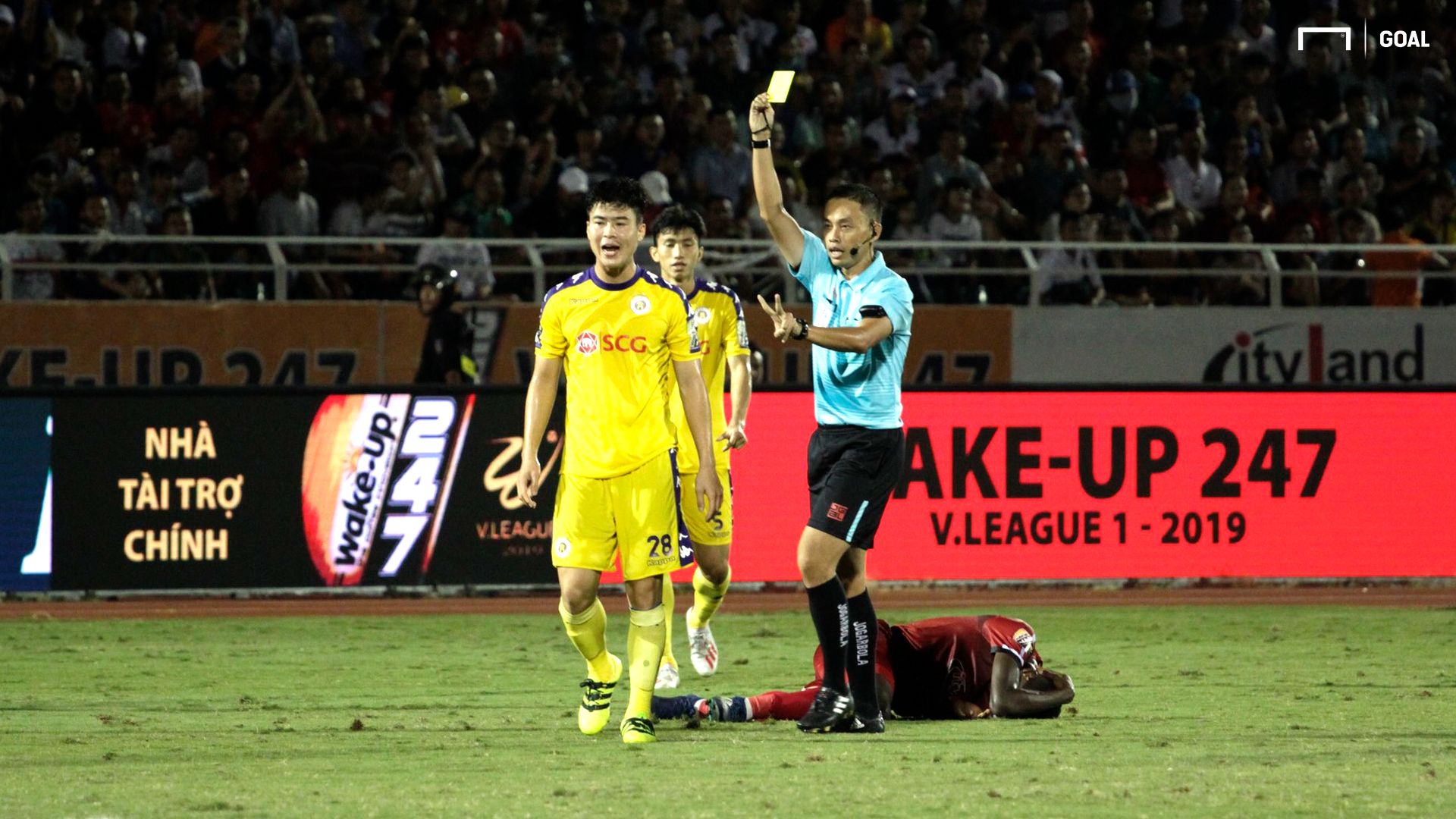 Do Duy Manh Ho Chi Minh City vs Ha Noi V.League 2019