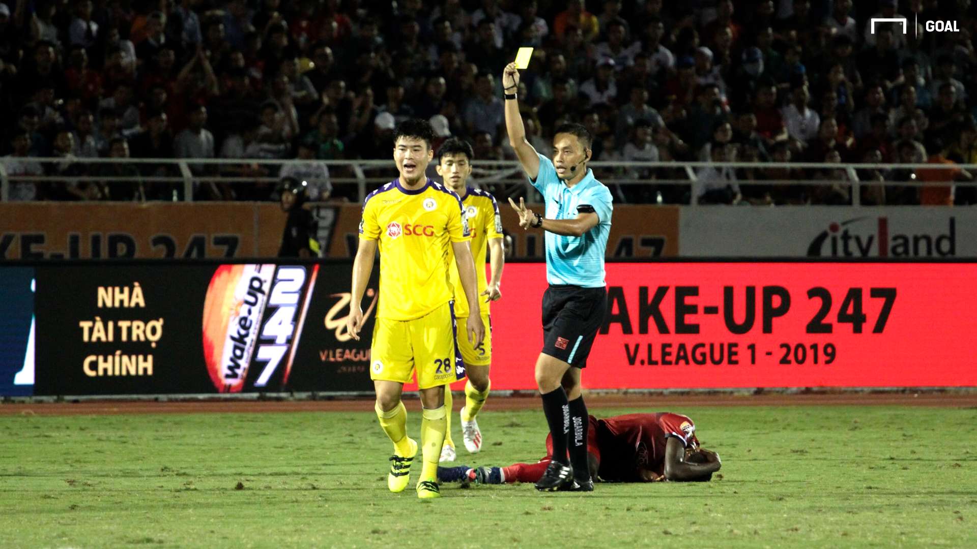 Do Duy Manh Ho Chi Minh City vs Ha Noi V.League 2019
