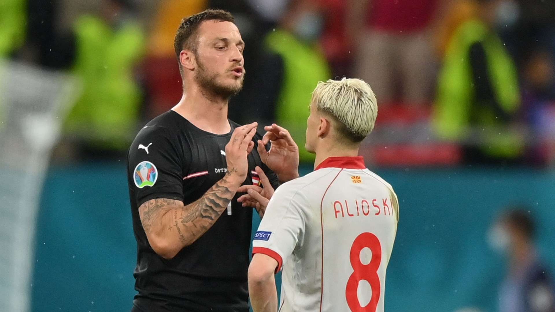 Arnautovic Alioski Austria North Macedonia