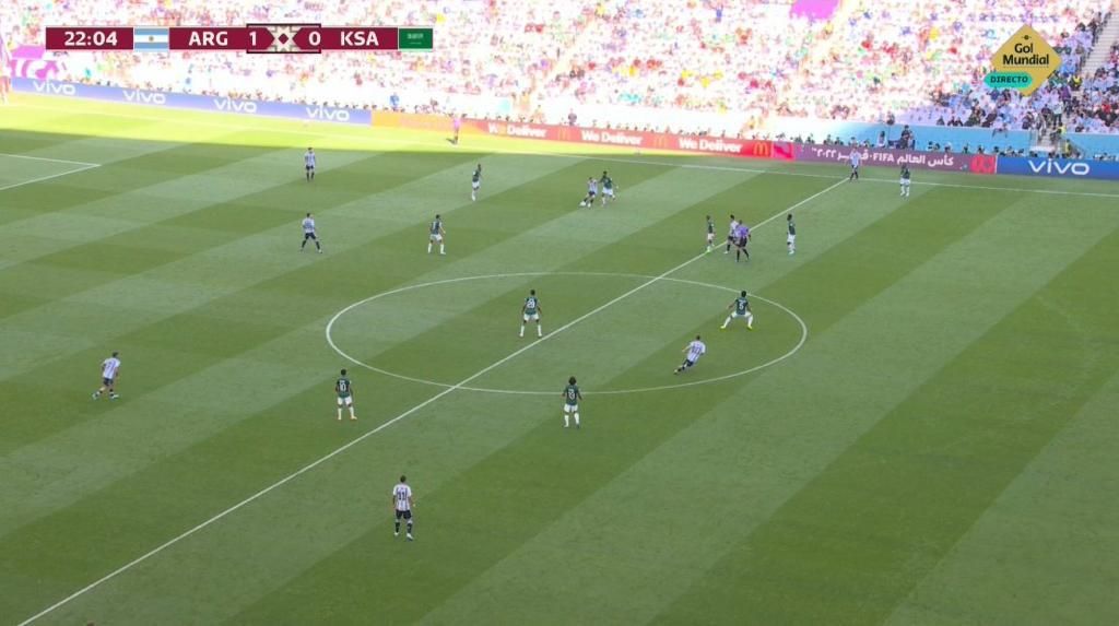 Fuera de juego Messi Arabia Saudita