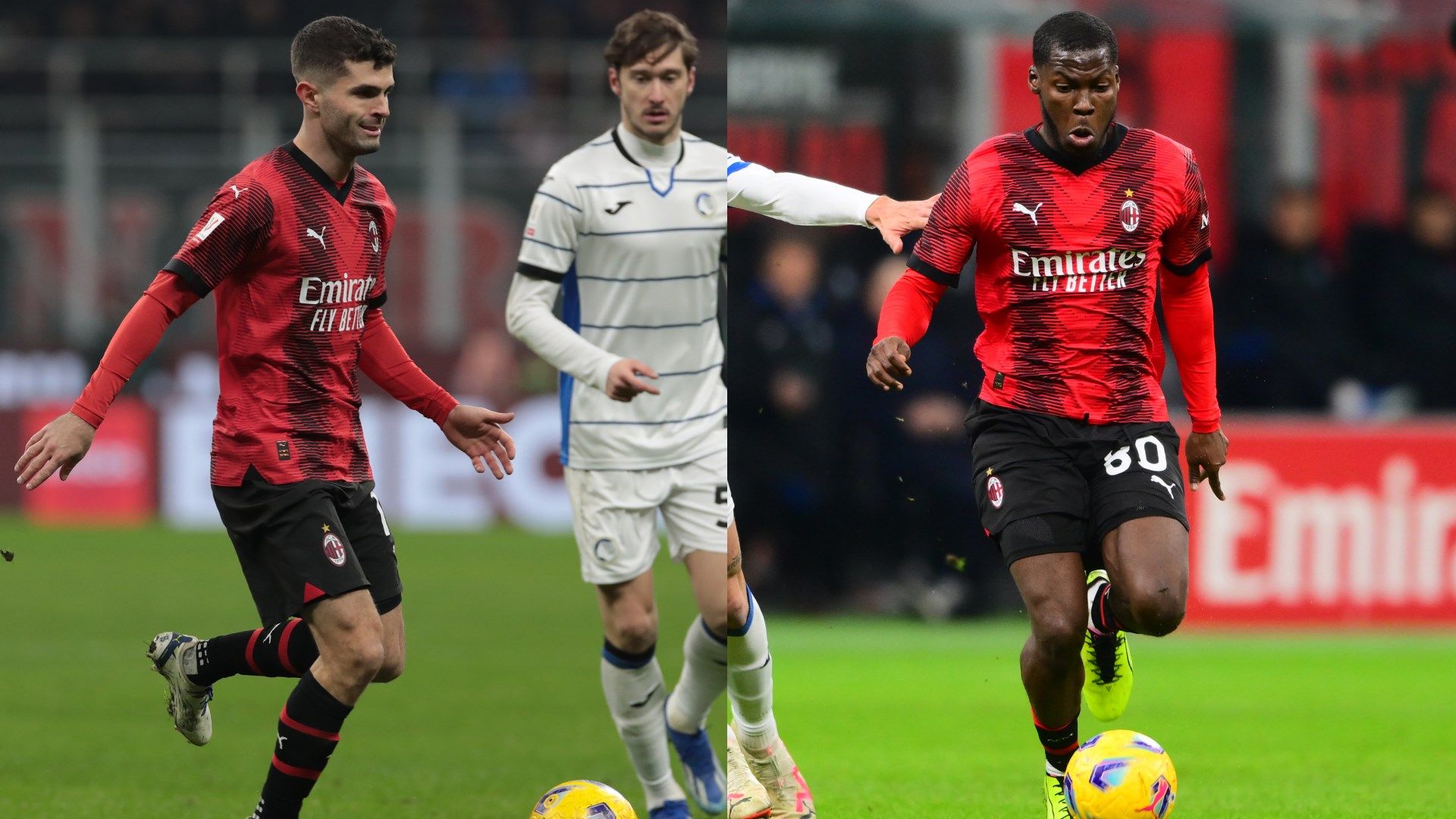 Pulisic Musah AC Milan Atalanta