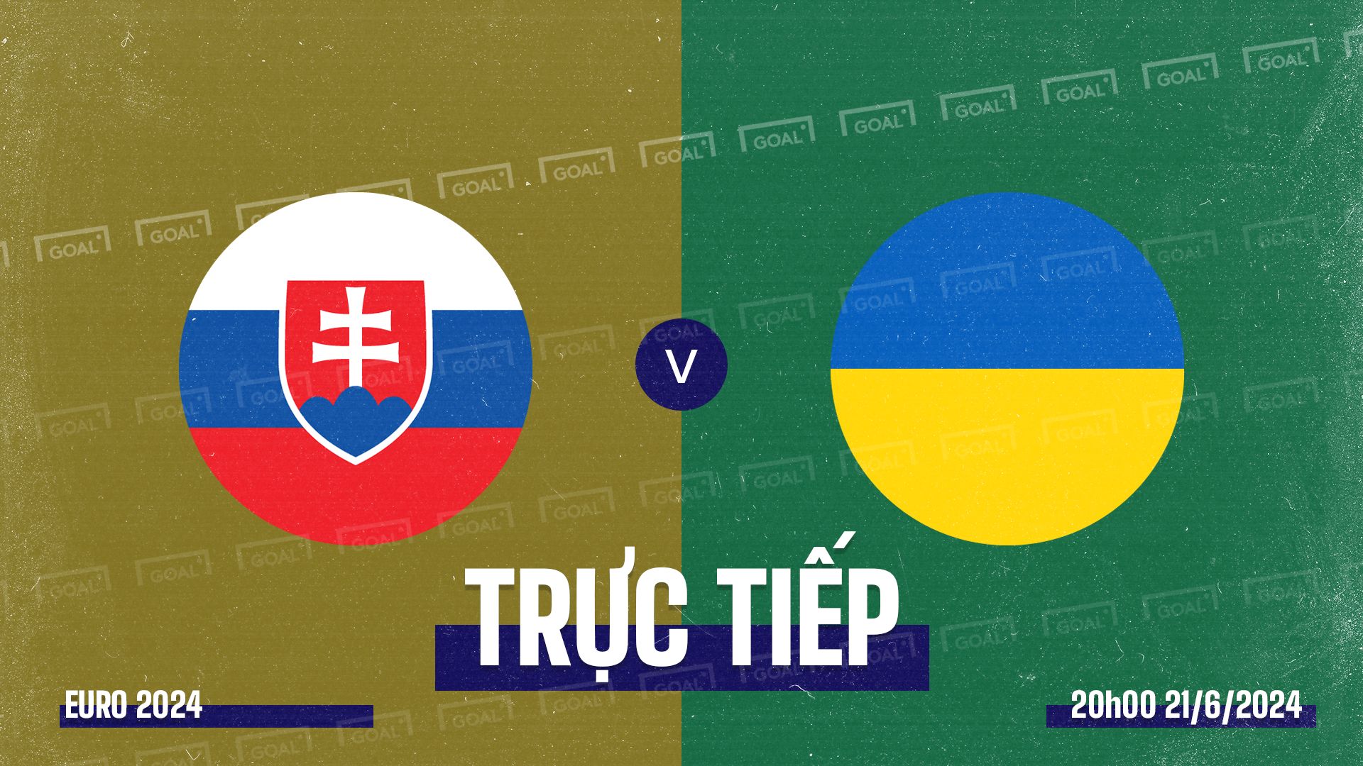 Slovakia vs Ukraine EURO 2024 GFX