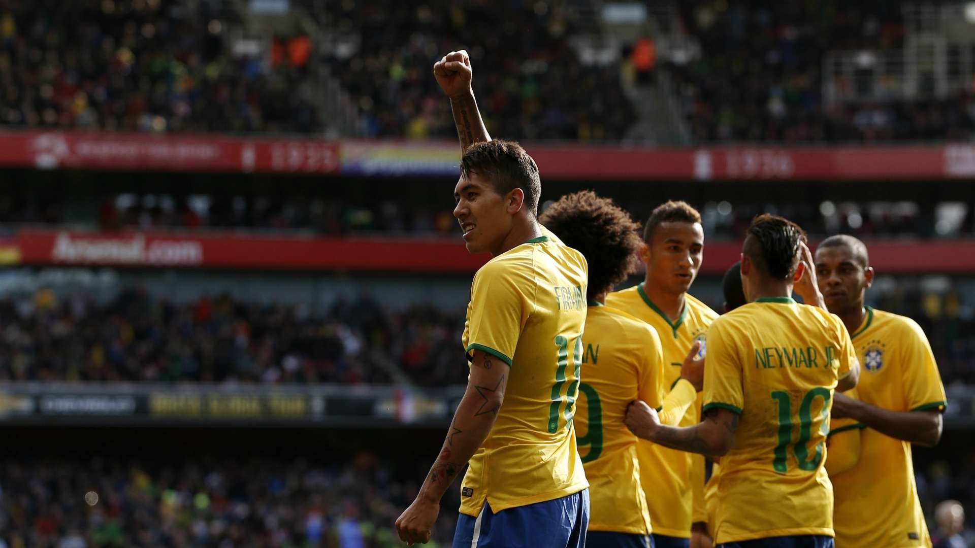 Roberto Firmino Brazil Chile 29032015