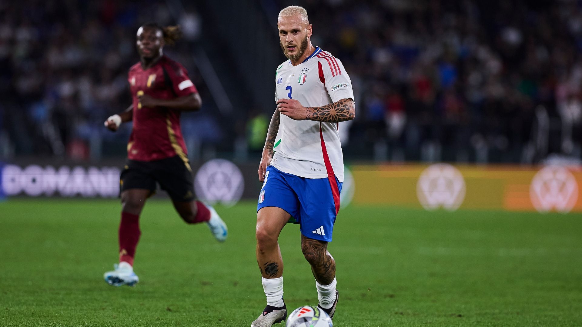 Federico Dimarco Italy Belgium 10102024