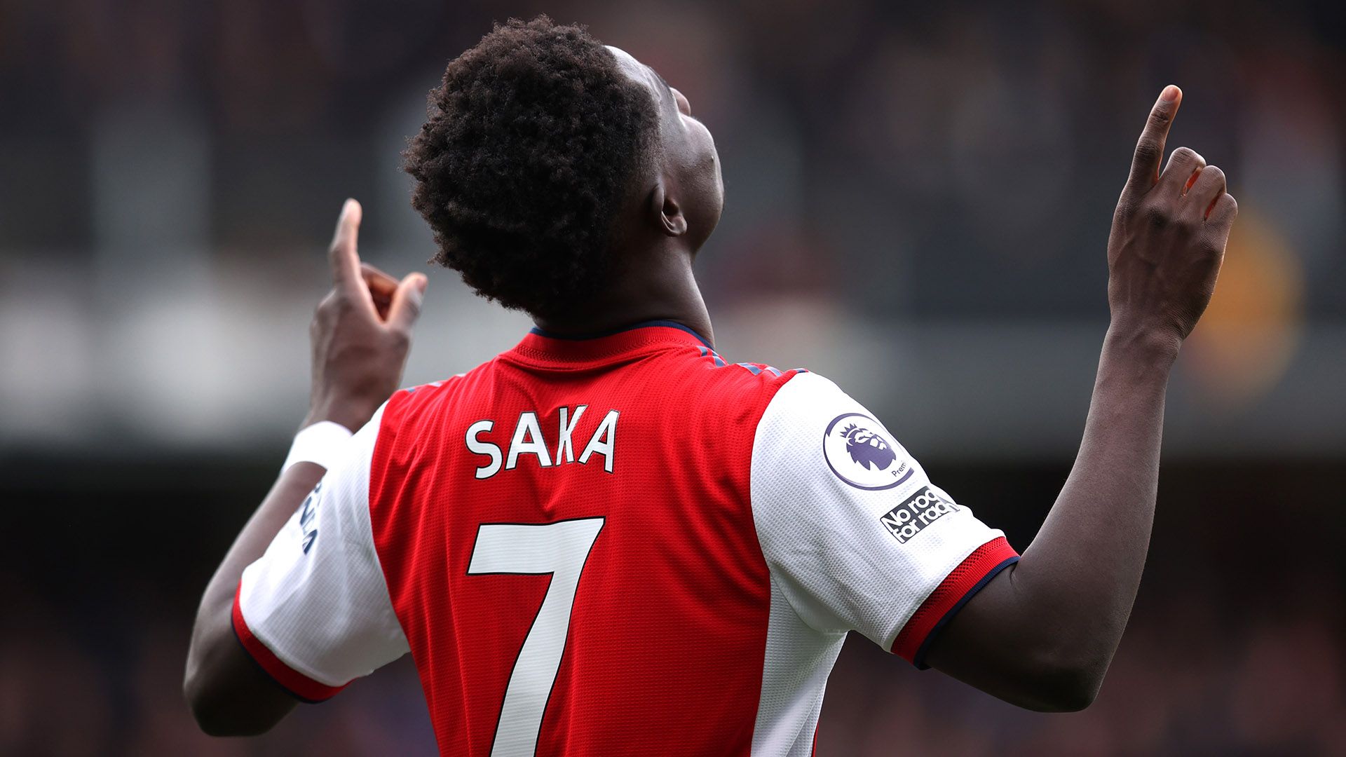Bukayo Saka Arsenal 2021-22