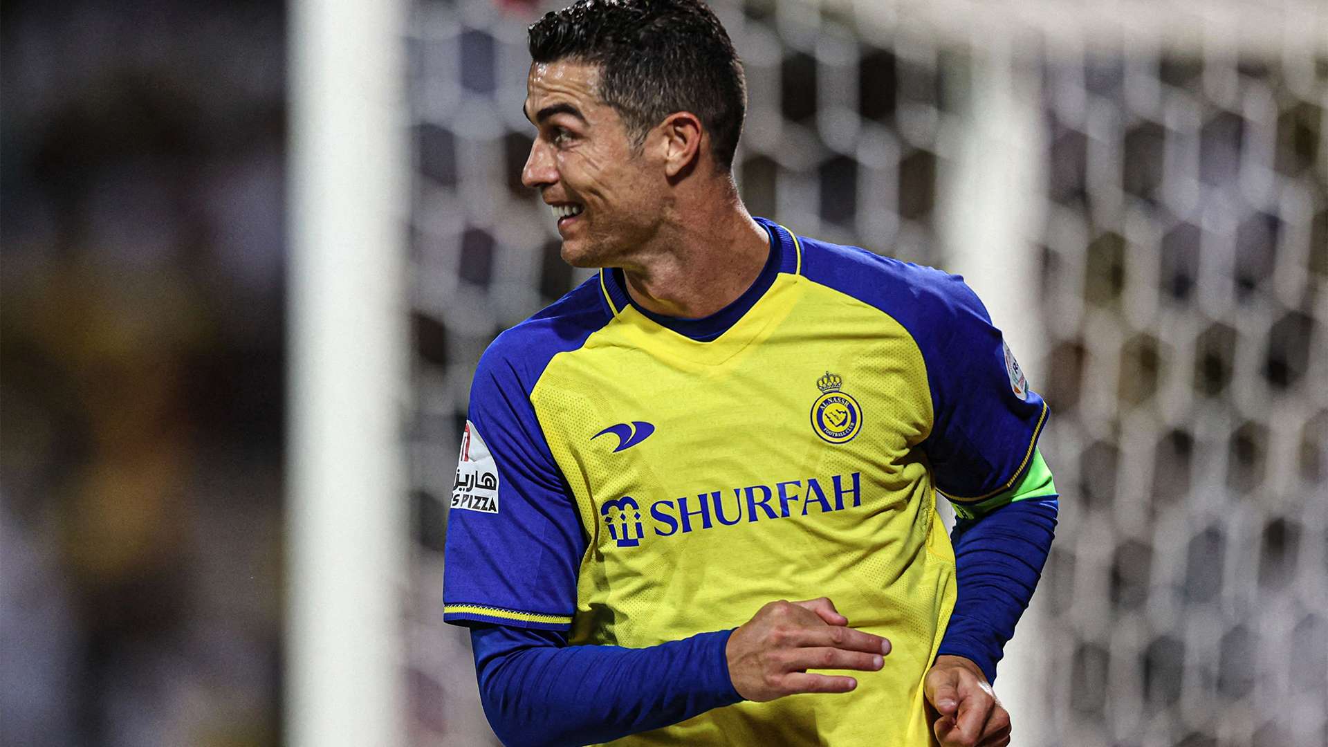 Cristiano Ronaldo celebrate Al-Nassr Saudi Pro League
