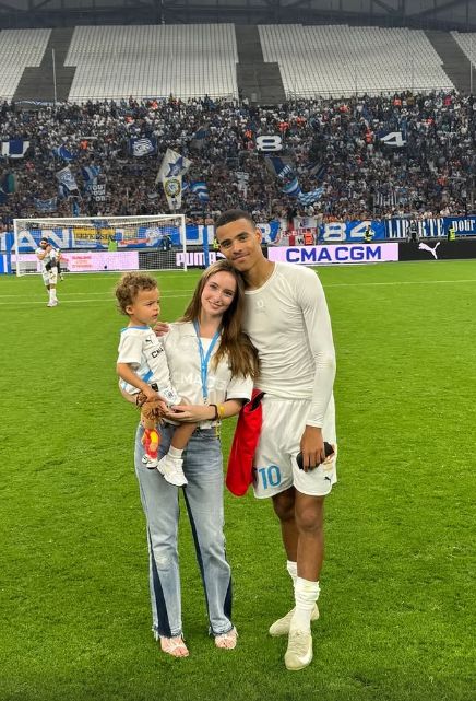 Mason Greenwood Harriet Robson Marseille 2025