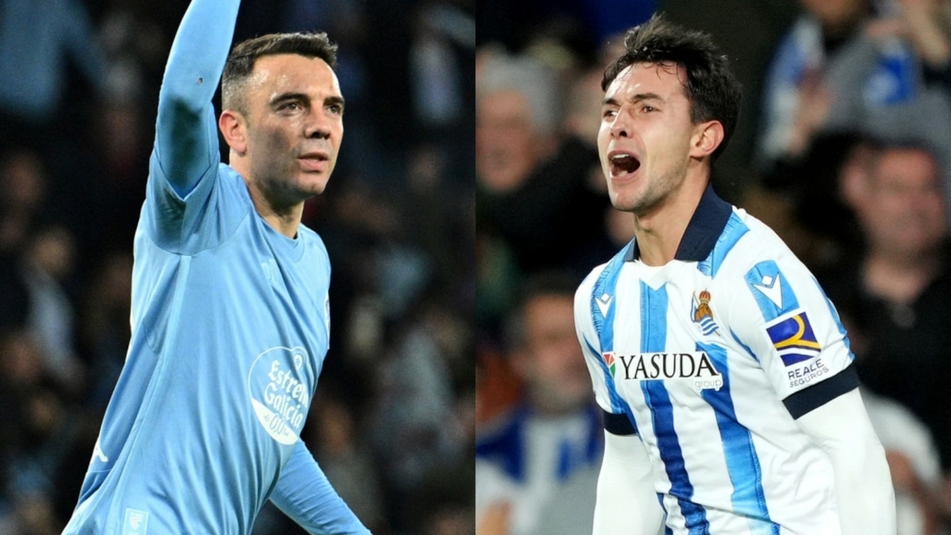 Iago Aspas Celta Martin Zubimendi Real Sociedad