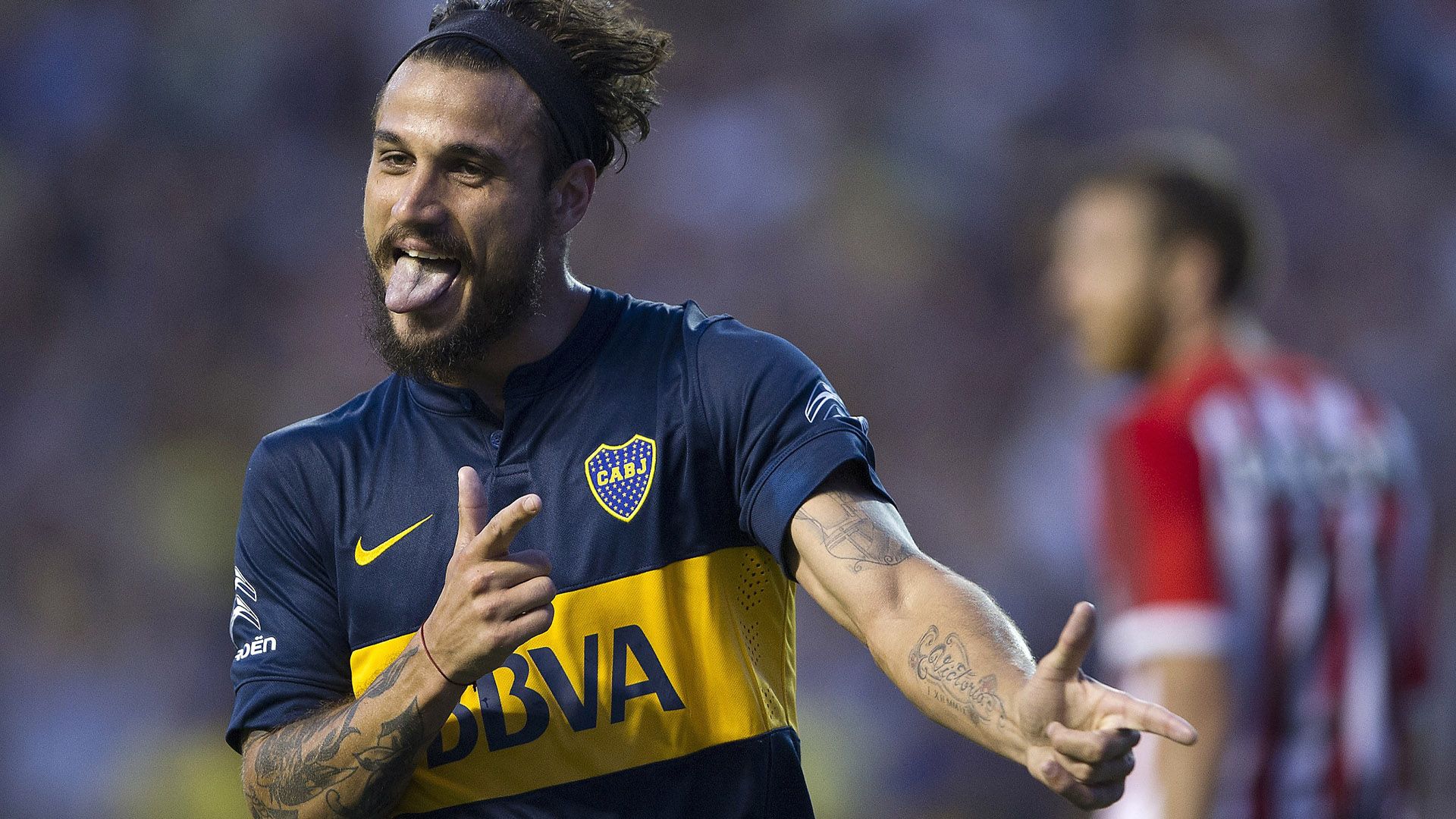 Boca-Estudiantes Daniel Osvaldo 20 03 2015