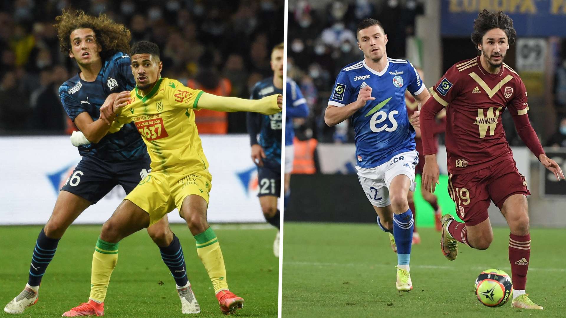 Nantes OM Strasbourg Bordeaux J16 Ligue 1