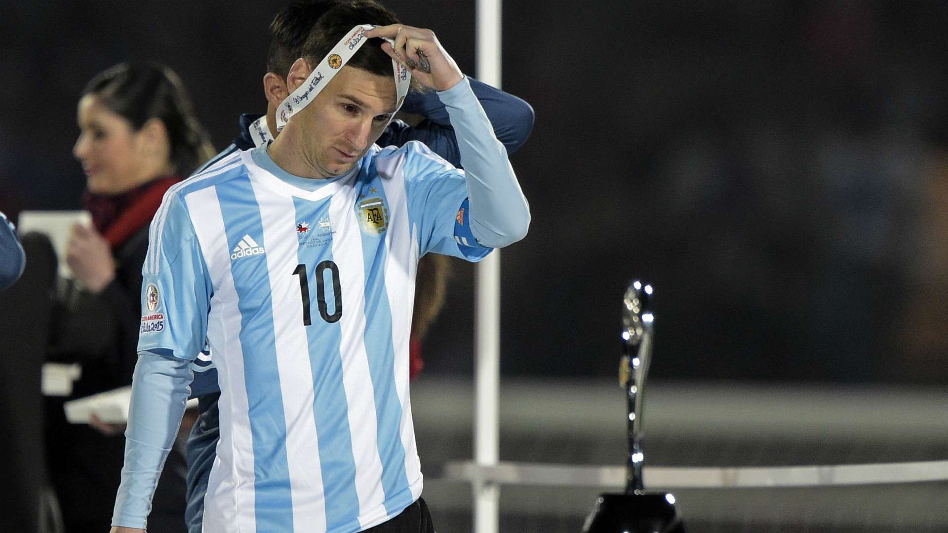 Lionel Messi Copa América Argentina - Chile 04072015