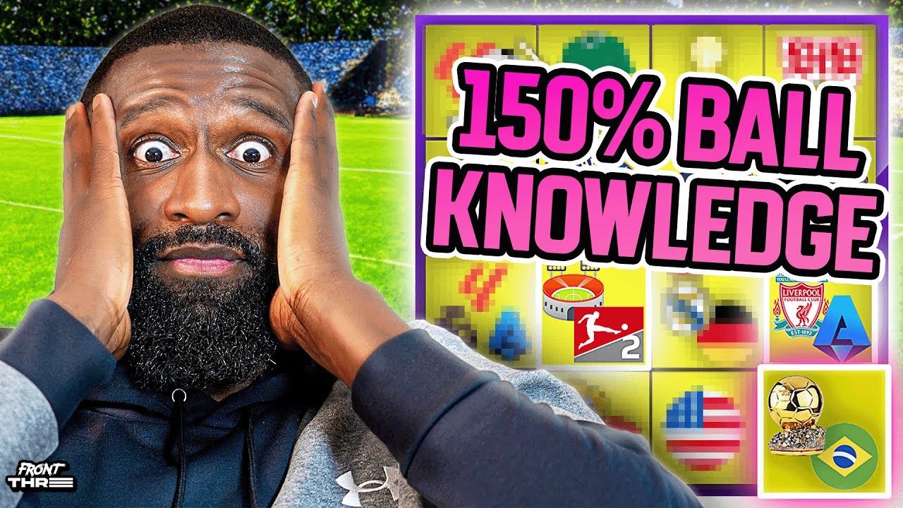 Front Three Football Trivia game Antonio Rudiger