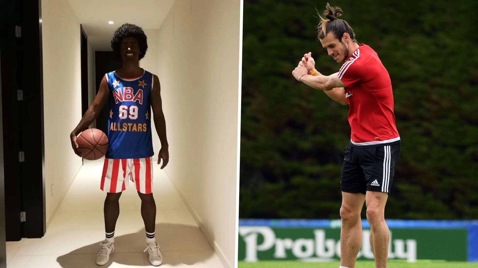 Griezmann Bale NBA Golf