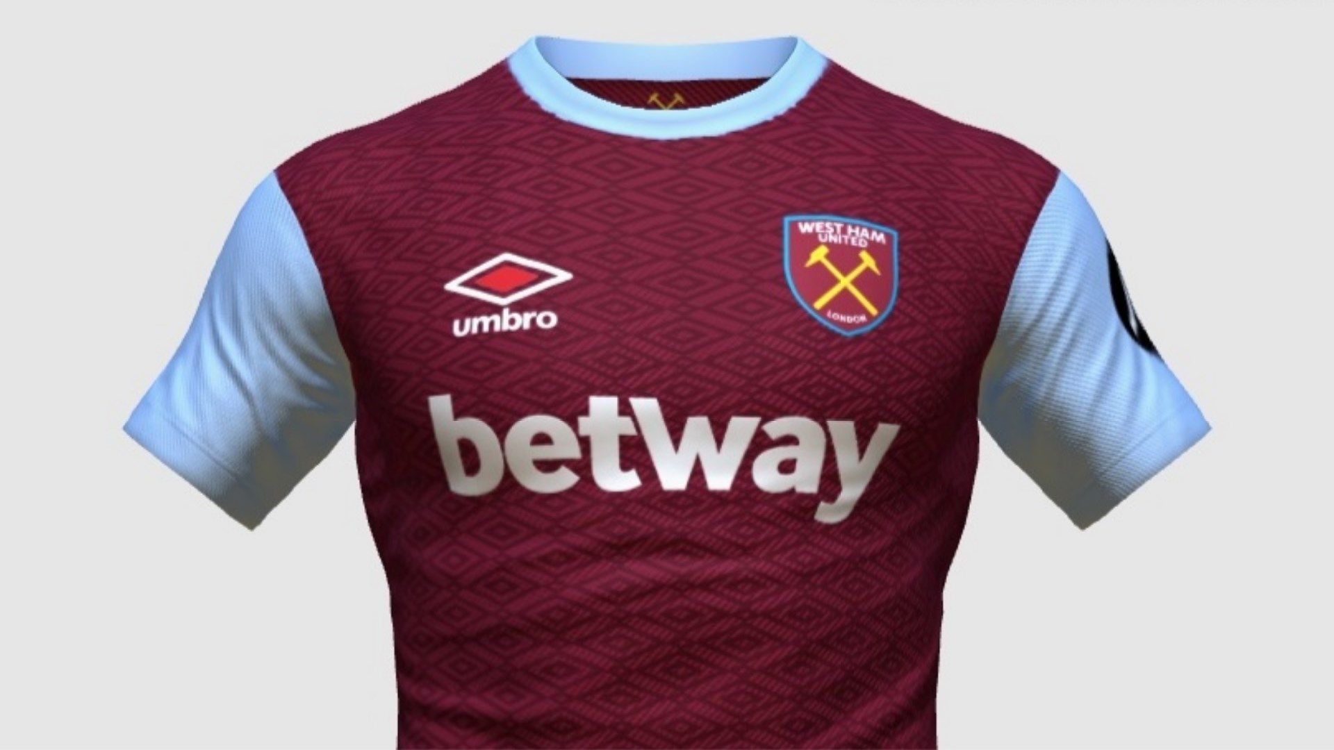 Possible West Ham 2024-25 home kit
