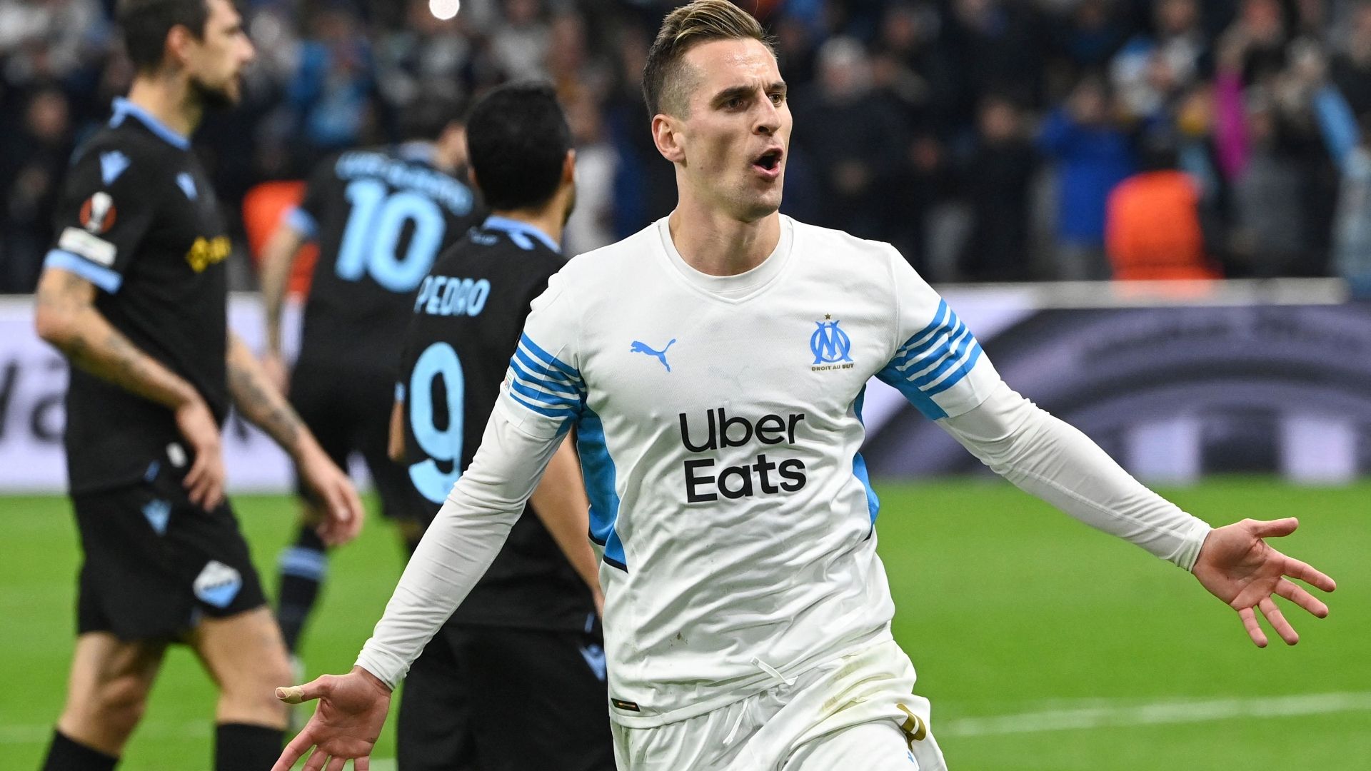 Milik Marseille Lazio Europa League