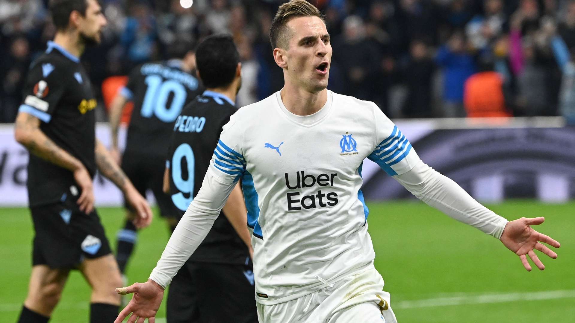 Milik Marseille Lazio Europa League
