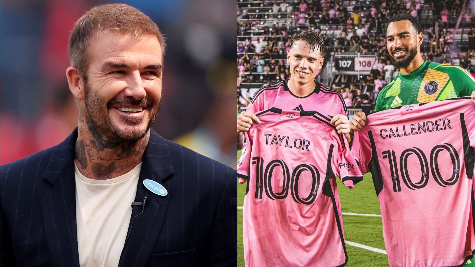 David Beckham Drake Callender Robert Taylor Inter Miami 2024
