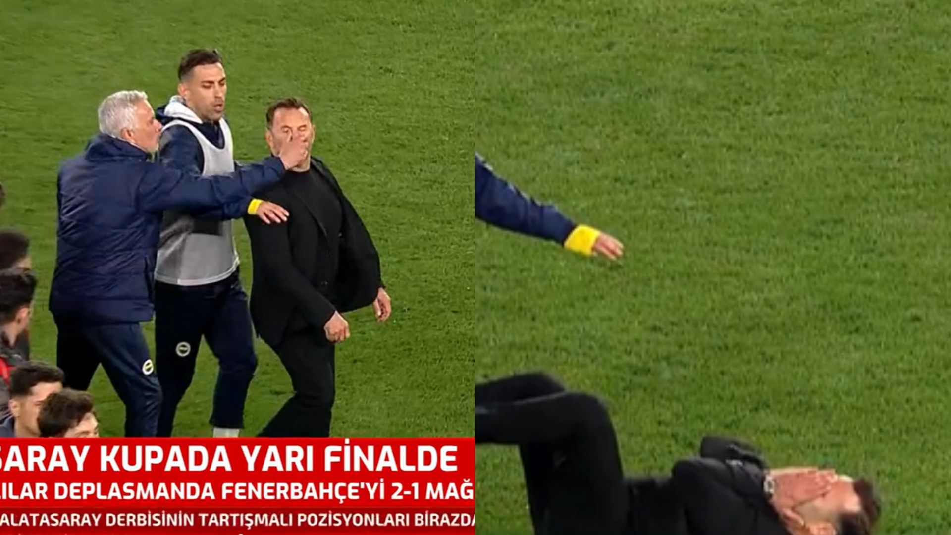 Jose Mourinho&Okan Buruk