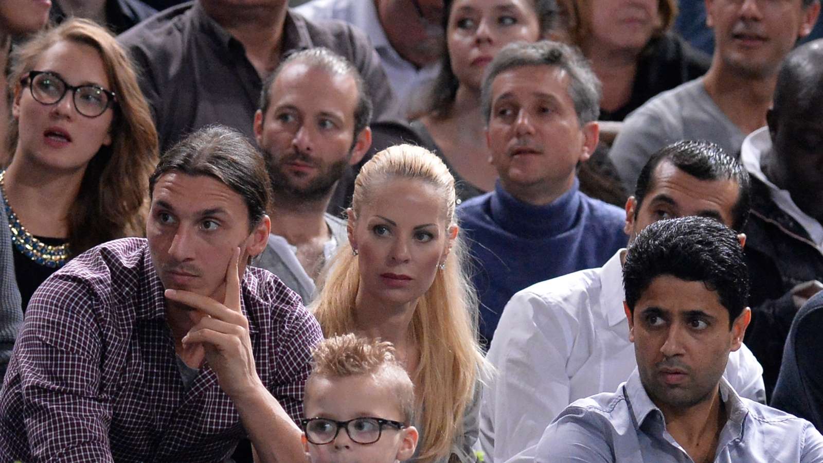 Zlatan Ibrahimović & Nasser Al-Khelaifi