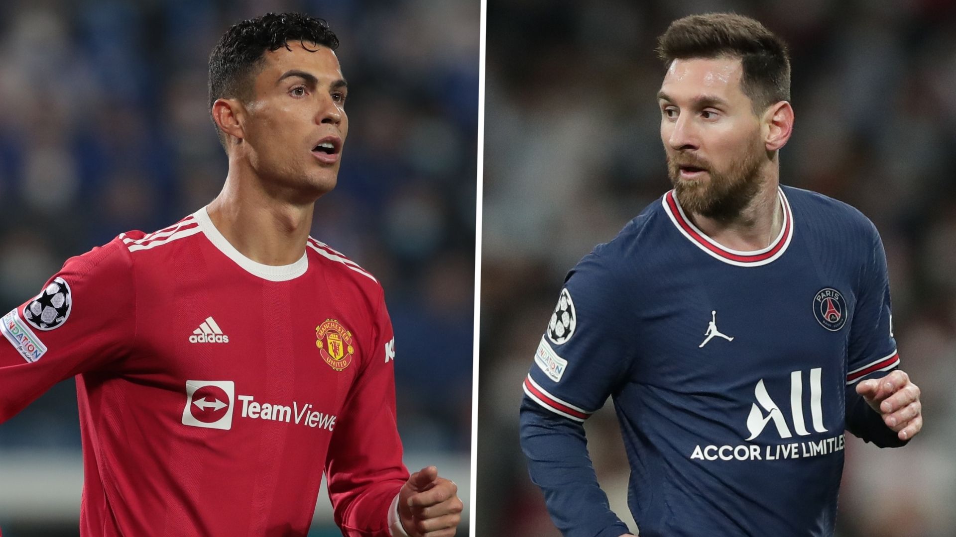 Cristiano Ronaldo Lionel Messi 2021-22