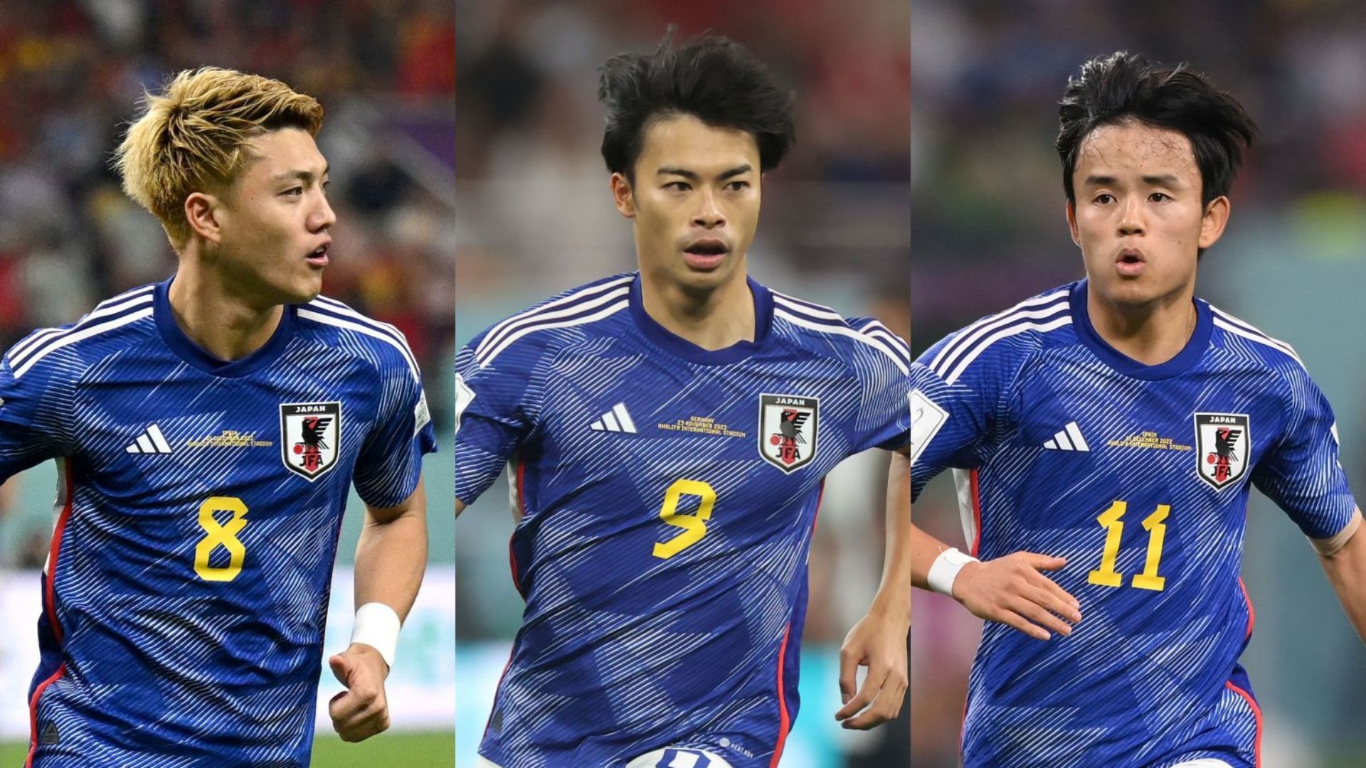 Japan Doan Mitoma Kubo