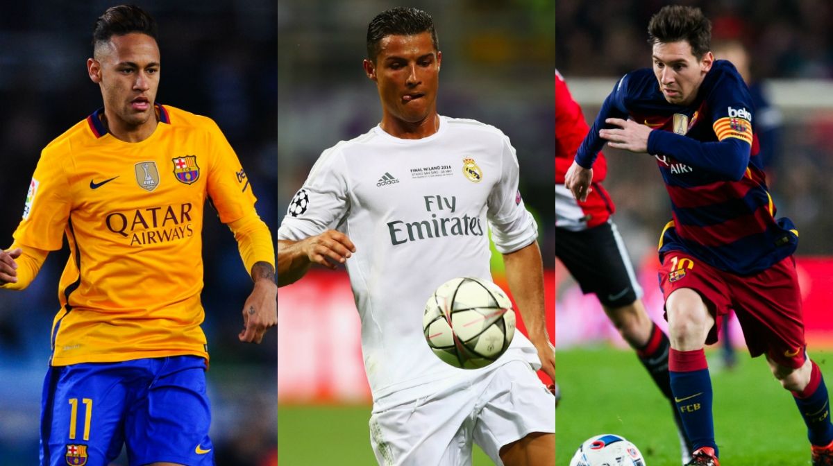 Neymar Ronaldo Messi