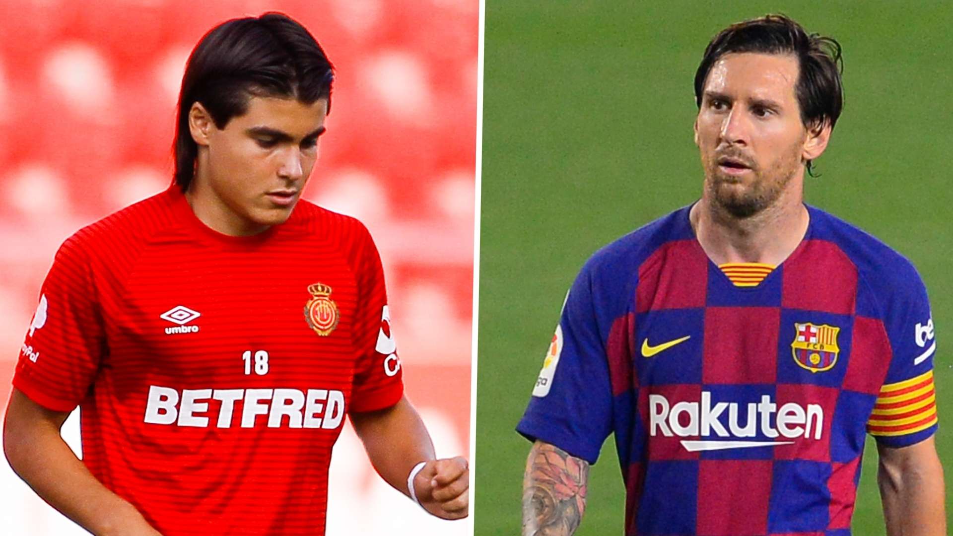 Luka Romero Lionel Messi